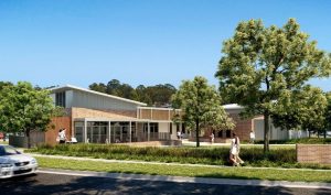 Artist impression of Bonnyrigg Community Centre