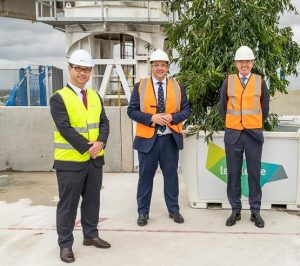 CEO Scott Langford with Michael Sukkar MP and NSW Premier Dominic Perrottet